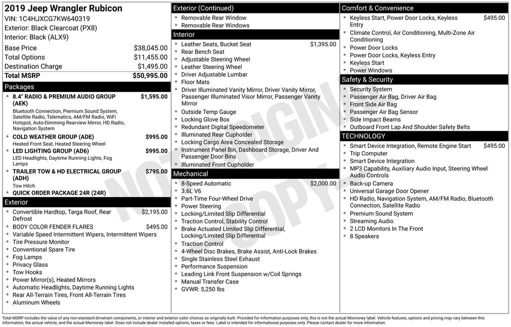 Used 2019 Jeep Wrangler Rubicon image 11