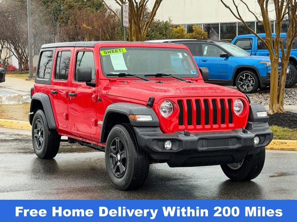 Used 2020 Jeep Wrangler Unlimited Sport S