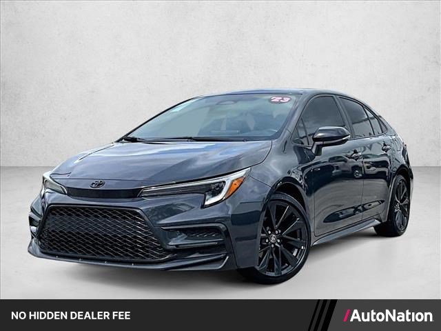 Used 2023 Toyota Corolla XSE w/ Carpet Mat Package (TMS) FWD image 1