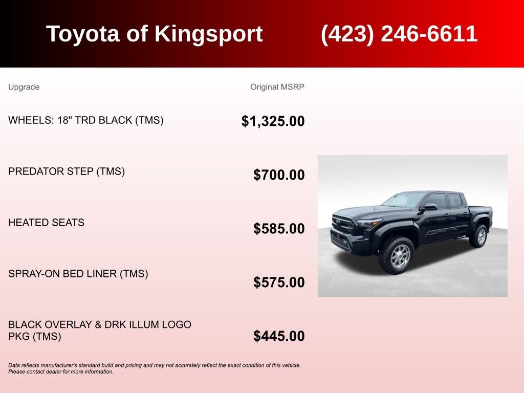 Used 2025 Toyota Tacoma SR5 AWD/4WD video 3