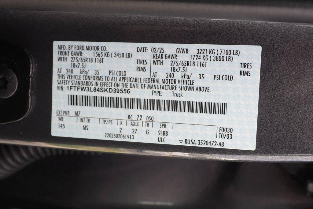 Used 2025 Ford F150 XLT w/ Equipment Group 301A Standard AWD/4WD image 31