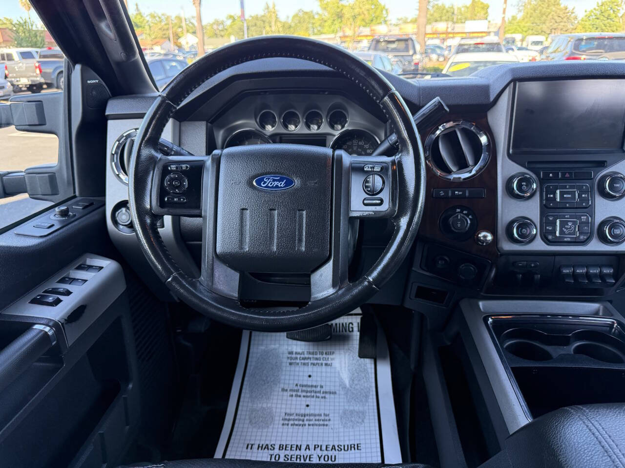 Used 2015 Ford F250 Lariat w/ Lariat Ultimate Package AWD/4WD image 16