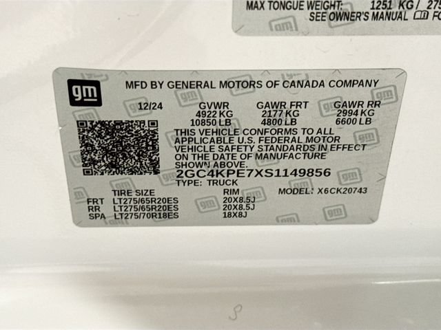 Used 2025 Chevrolet Silverado 2500 LTZ w/ Trail Boss Package AWD/4WD image 28