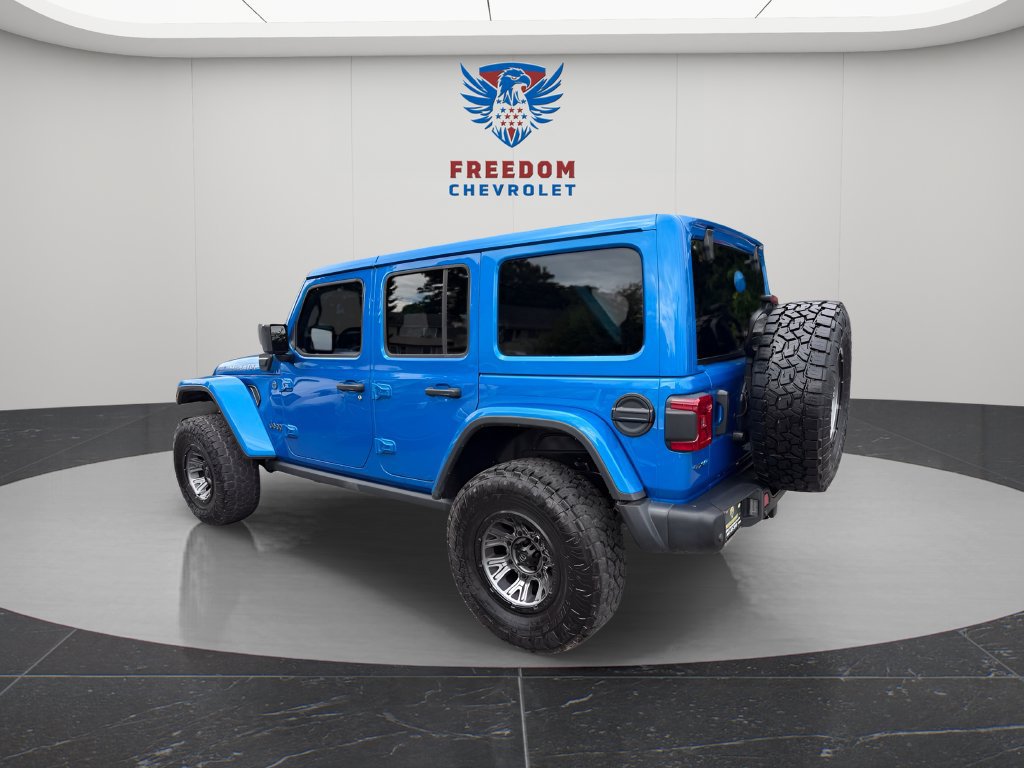 Used 2021 Jeep Wrangler Unlimited Rubicon 4xe w/ Steel Bumper Group AWD/4WD image 3