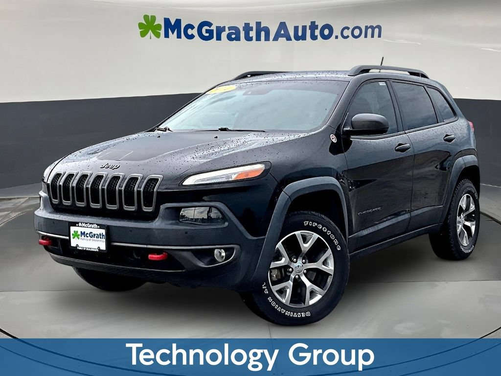 Used 2014 Jeep Cherokee Trailhawk w/ Technology Group AWD/4WD image 3