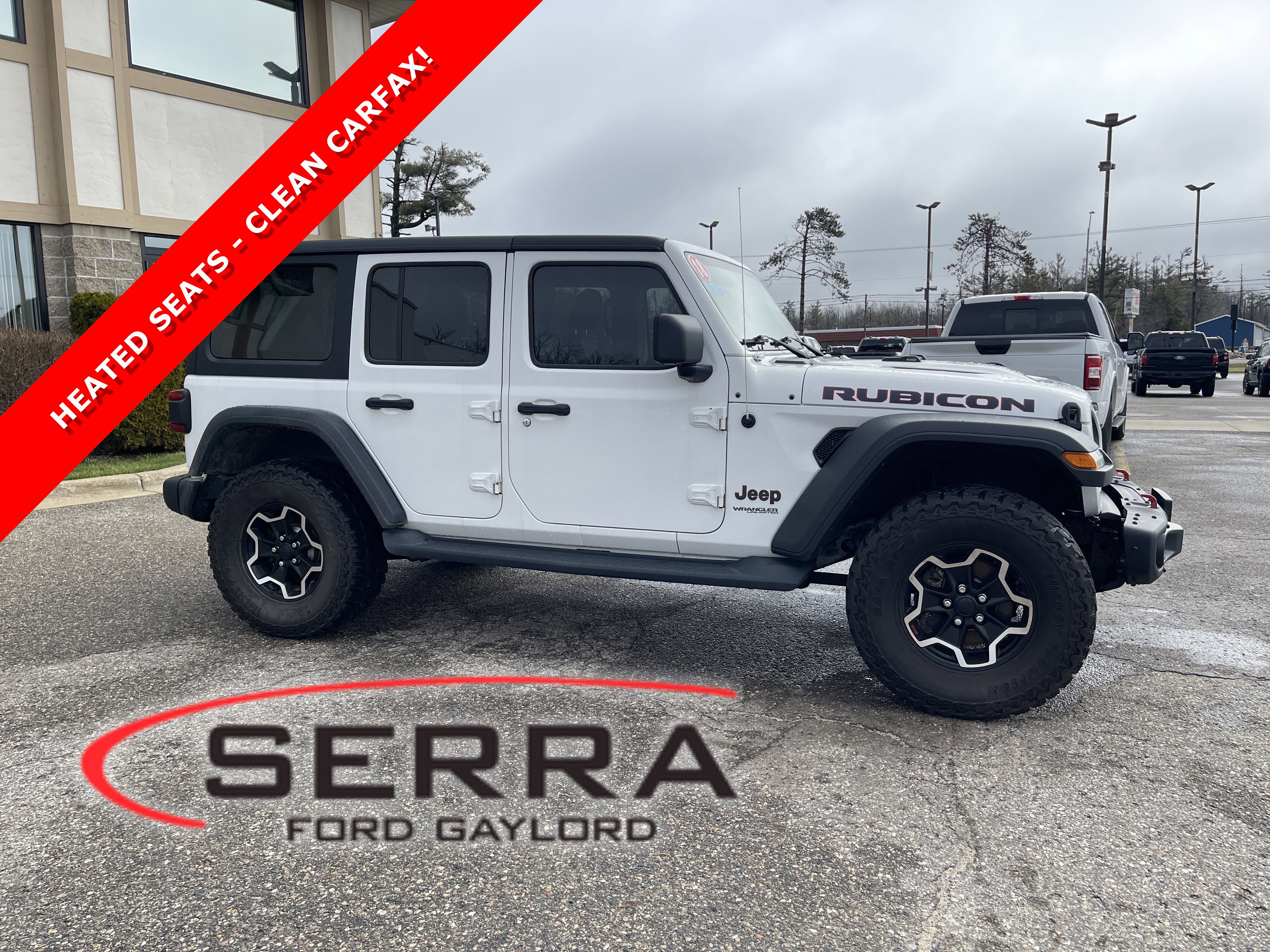 Used 2018 Jeep Wrangler Unlimited Rubicon w/ Steel Bumper Group image 1
