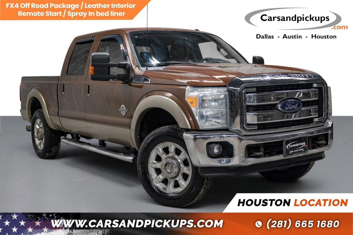 Used 2012 Ford F250 Lariat w/ Lariat Ultimate Pkg AWD/4WD image 1