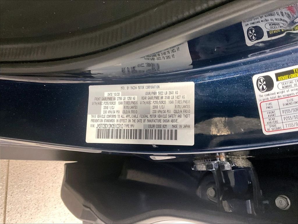 Used 2021 MAZDA CX-9 Grand Touring AWD/4WD image 37