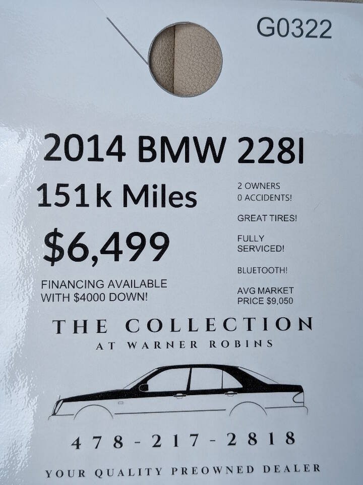 Used 2014 BMW 228i Coupe RWD image 2