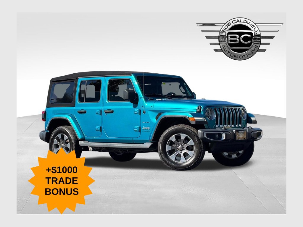 Used 2019 Jeep Wrangler Unlimited Sahara w/ LED Lighting Group
