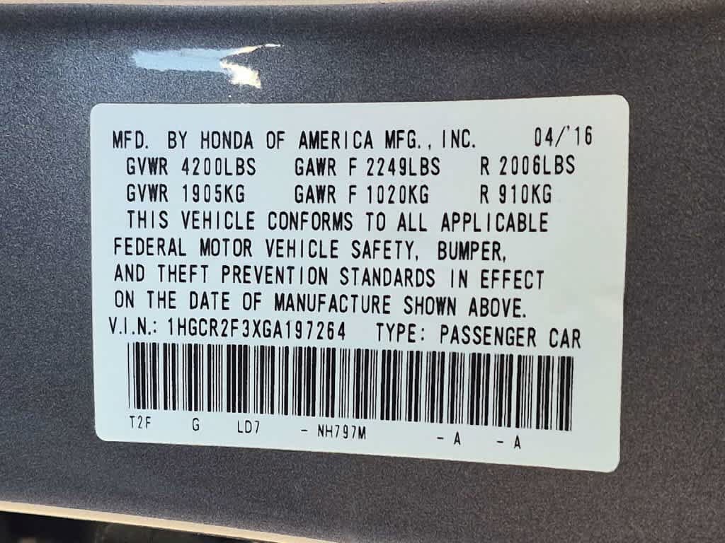 Used 2016 Honda Accord LX image 32