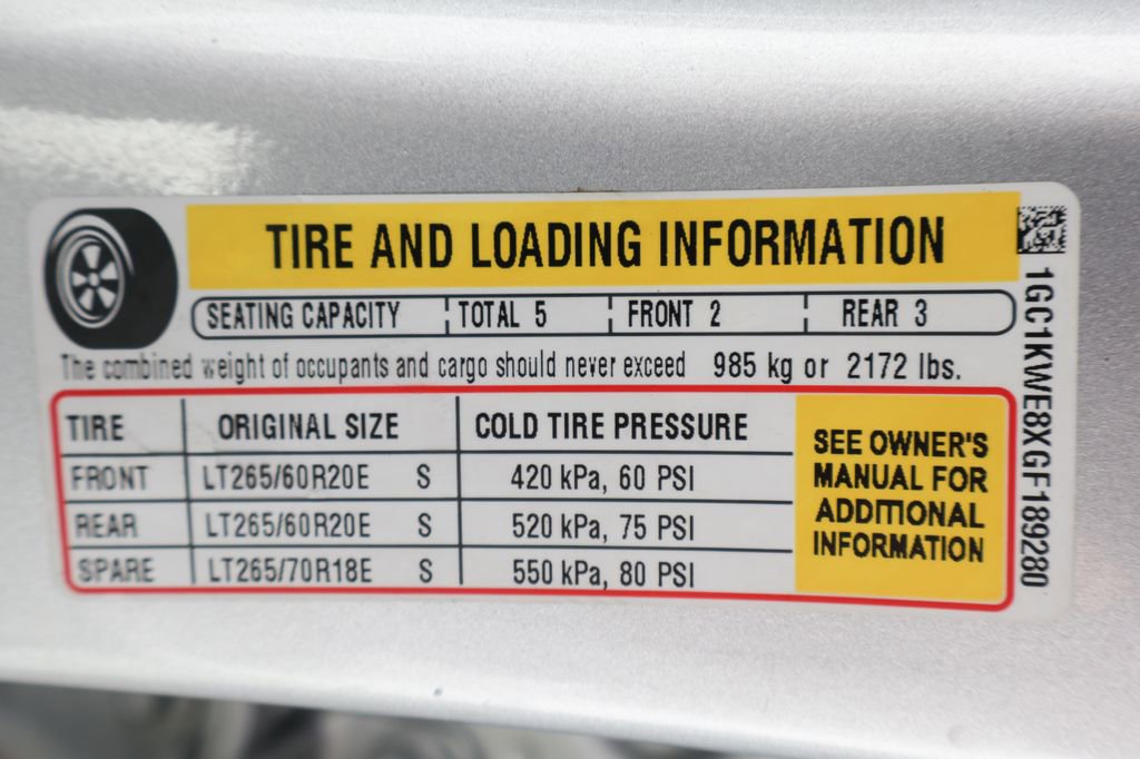 Used 2016 Chevrolet Silverado 2500 LTZ w/ Duramax Plus Package image 57