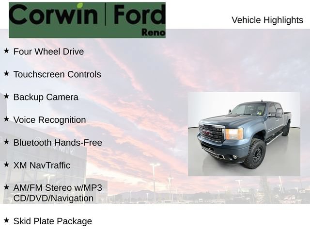 Used 2011 GMC Sierra 2500 Denali w/ Suspension Package, Off-Road AWD/4WD image 7