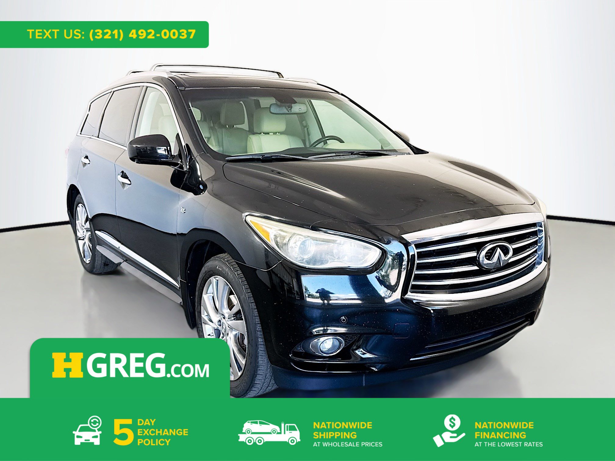 Used 2015 INFINITI QX60 Luxe w/ Deluxe Touring Package AWD/4WD image 1