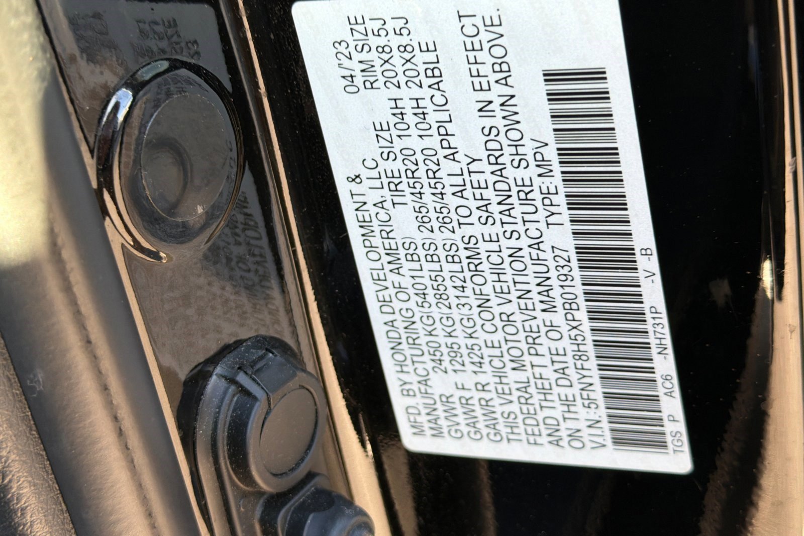 Certified 2023 Honda Passport EX-L image 18
