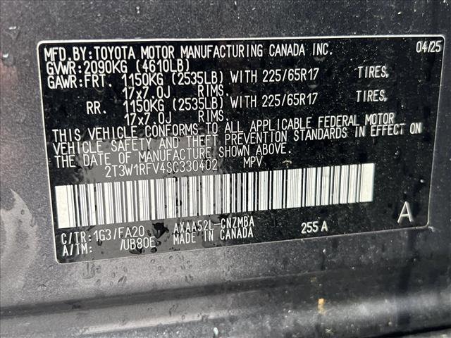 Certified 2025 Toyota RAV4 XLE FWD image 27