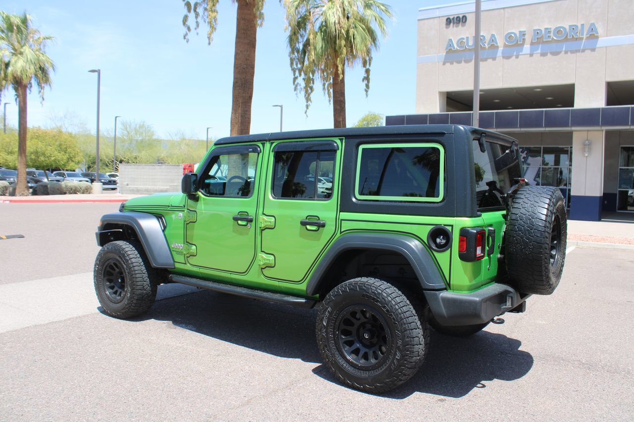 Used 2018 Jeep Wrangler Unlimited Sport S AWD/4WD image 4