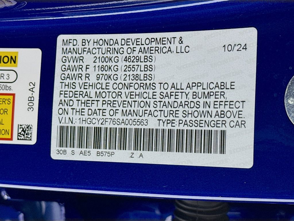 Certified 2025 Honda Accord Sport image 35