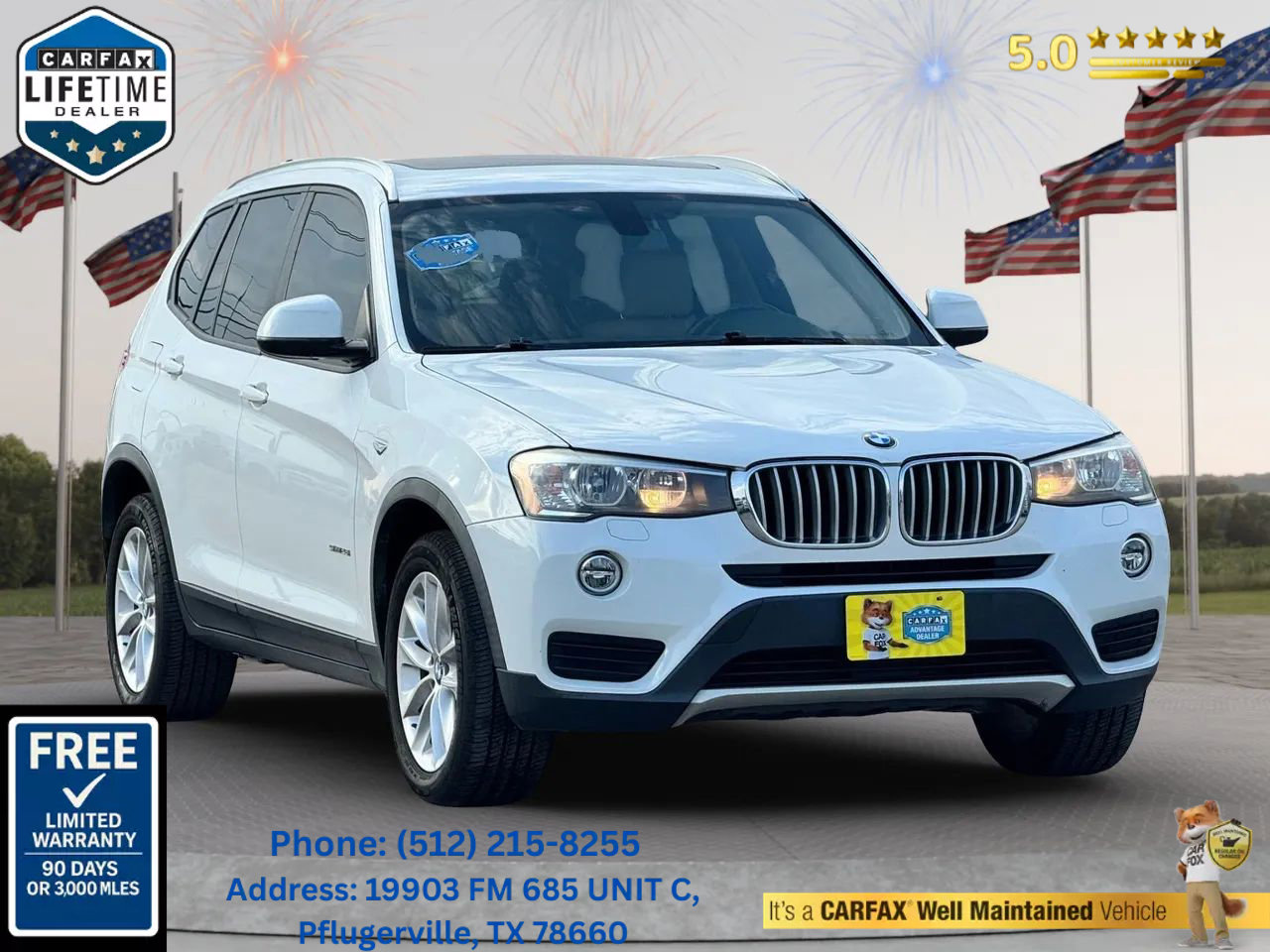 Used 2017 BMW X3 sDrive28i