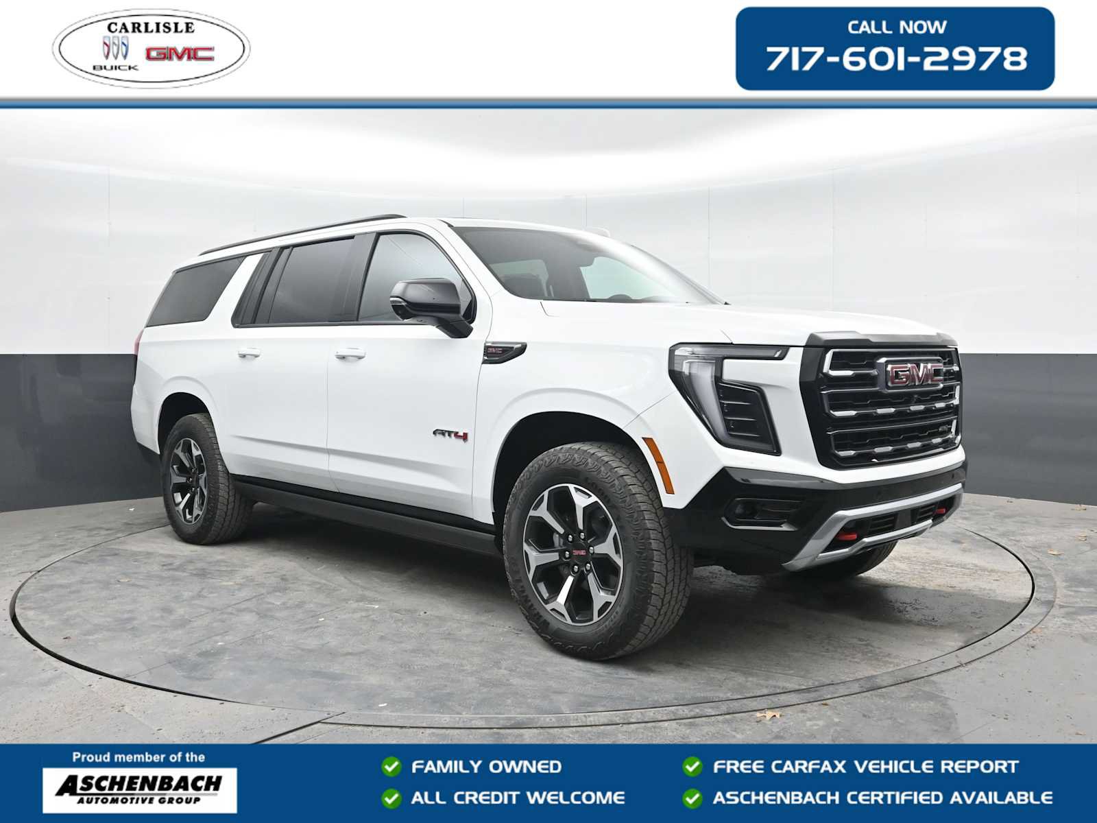 New 2026 GMC Yukon XL AT4 w/ AT4 Premium Package
