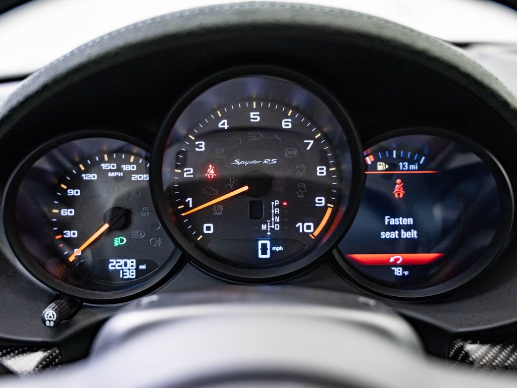 Certified 2024 Porsche 718 Boxster Spyder RS RWD image 32