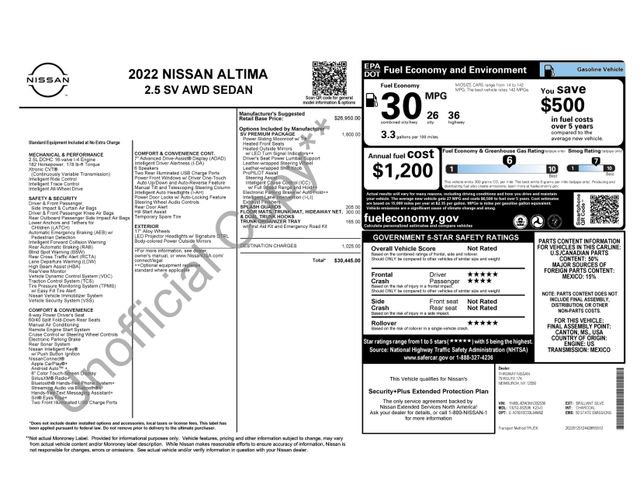 Used 2022 Nissan Altima 2.5 SV w/ SV Premium Package image 30