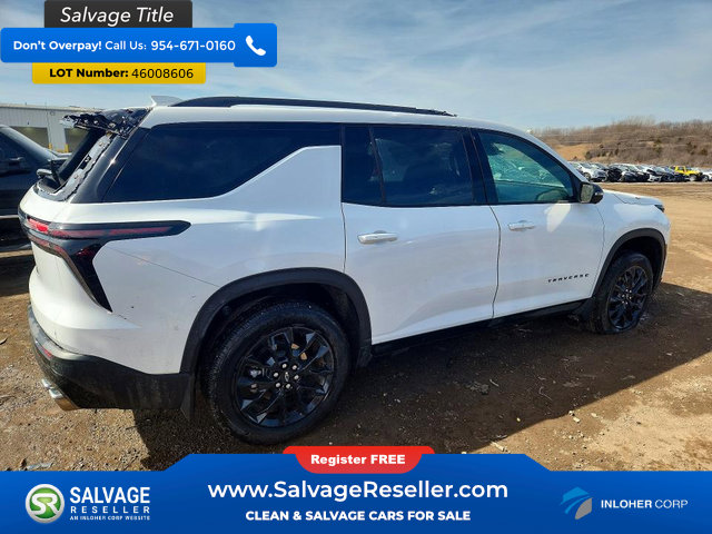 Used 2025 Chevrolet Traverse LT w/ Midnight/Sport Edition AWD/4WD image 4