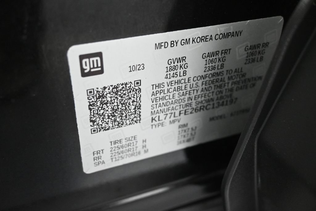 Used 2024 Chevrolet Trax LS w/ LS Convenience Package FWD image 9