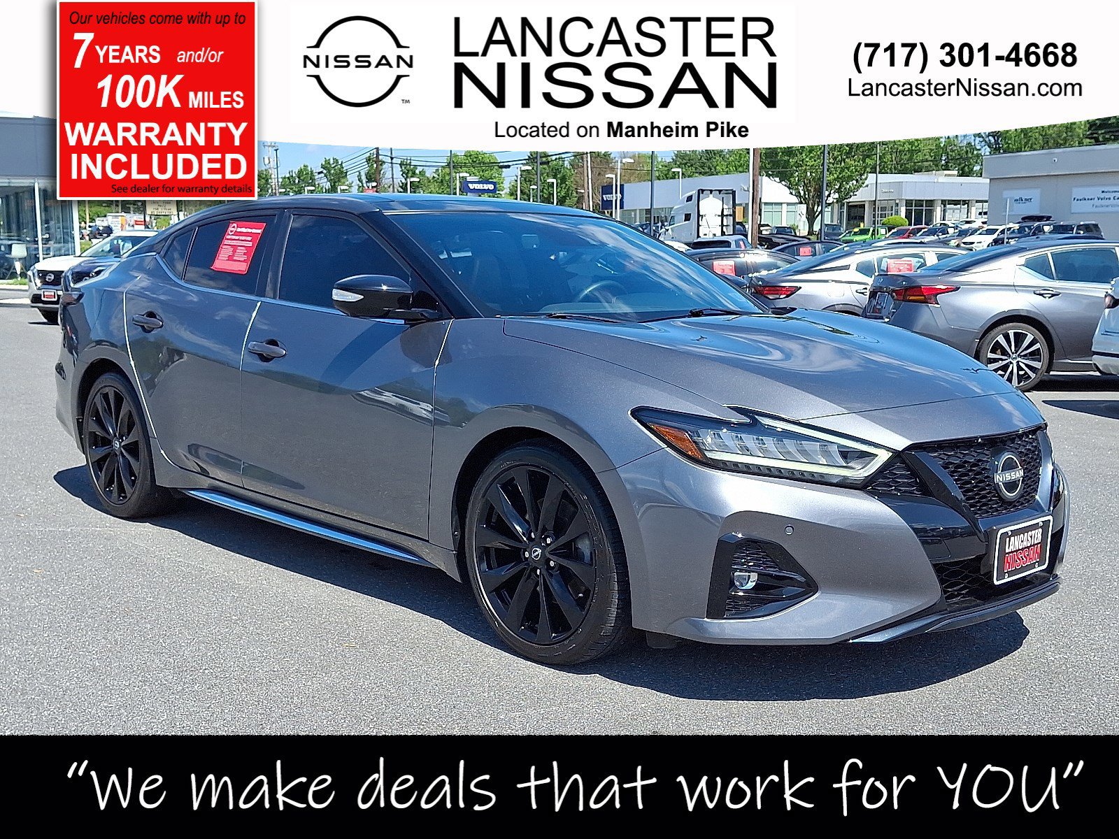 Certified 2023 Nissan Maxima SR w/ Sport Mat Group