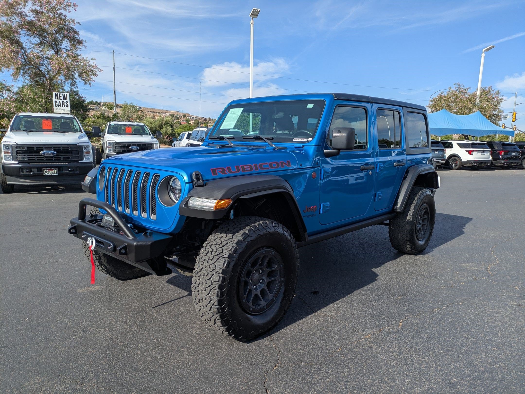 Used 2021 Jeep Wrangler Unlimited Rubicon AWD/4WD image 7