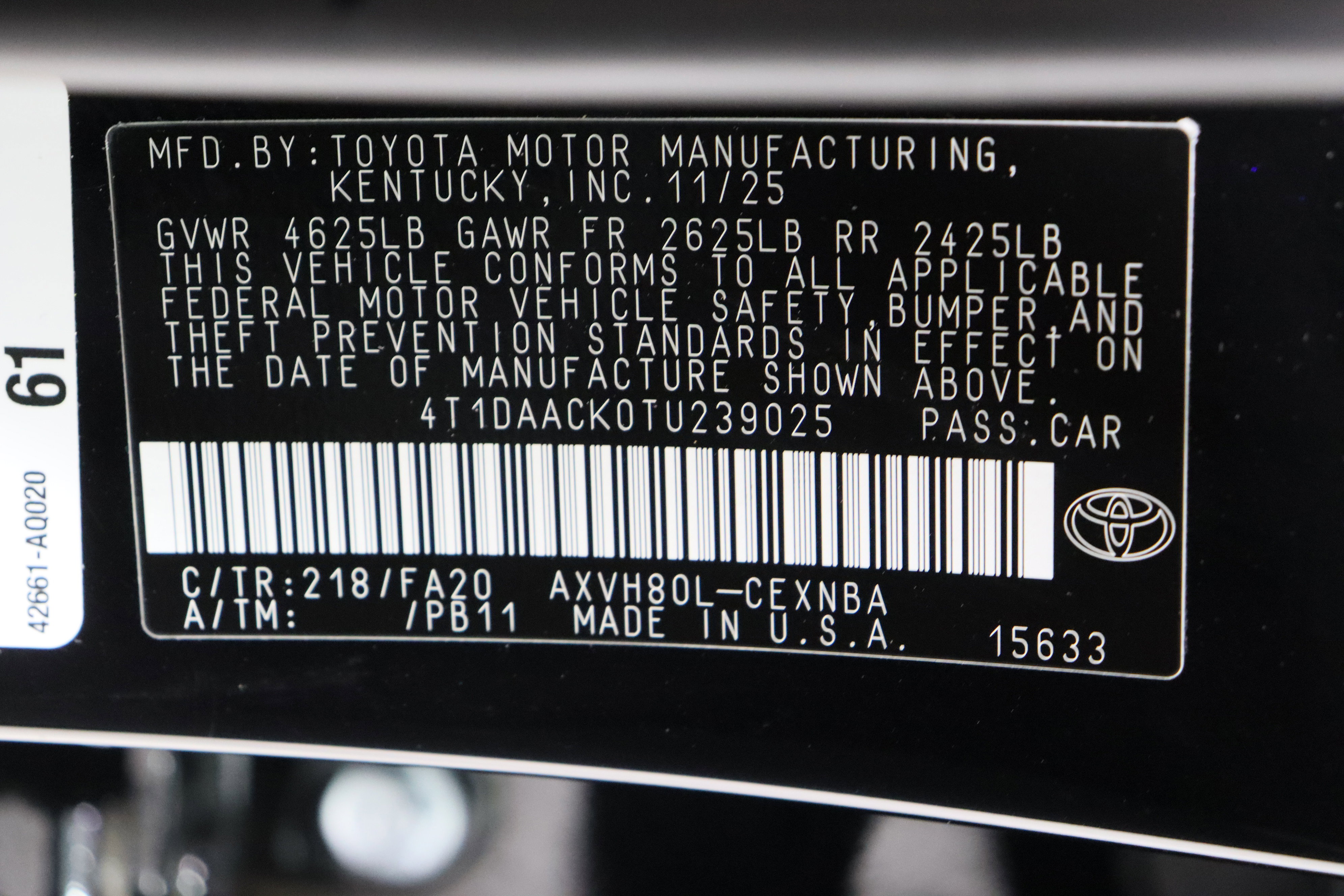 Certified 2026 Toyota Camry LE image 40