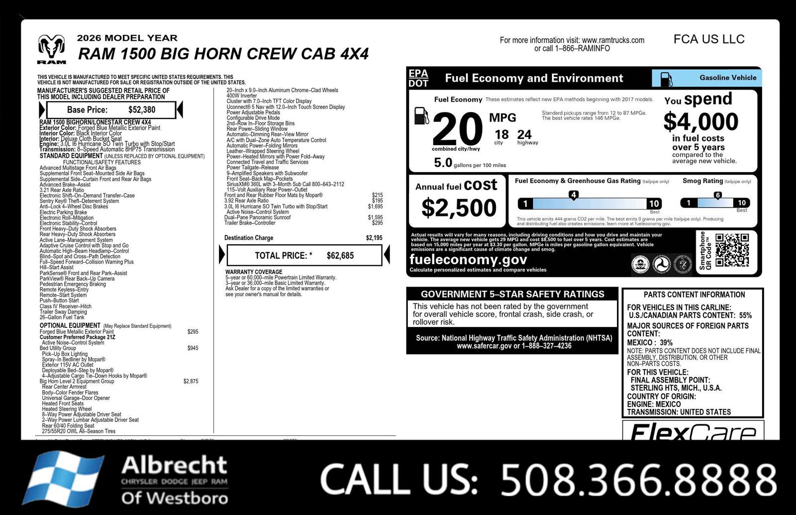 New 2026 RAM 1500 Big Horn image 29