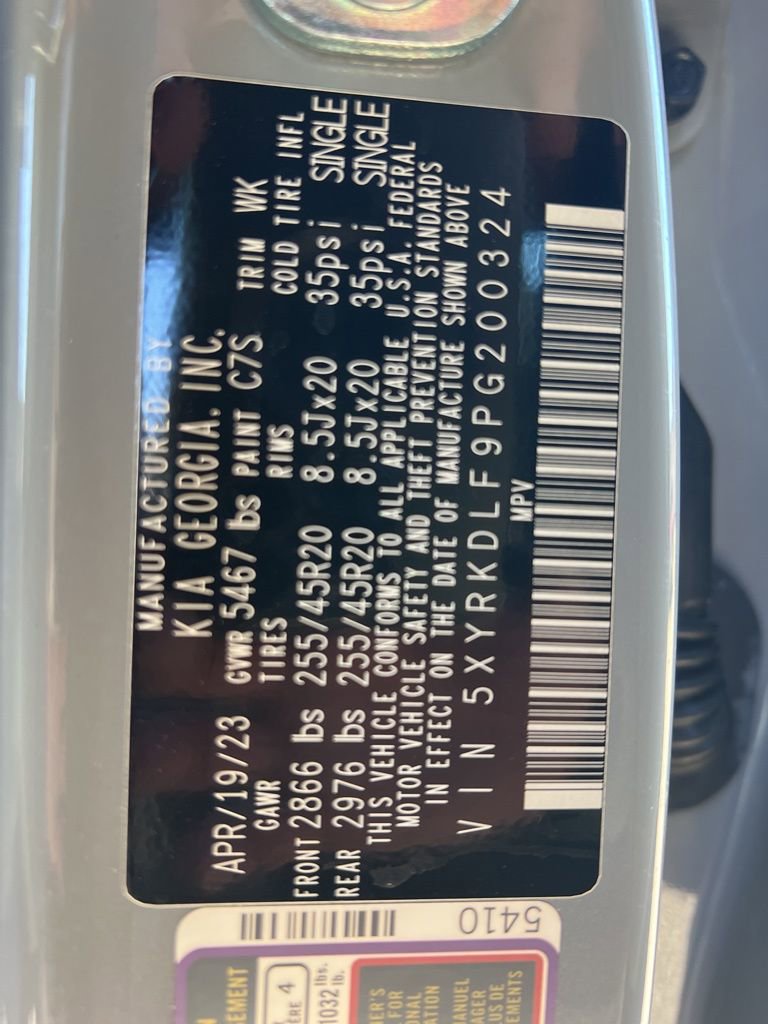 Certified 2023 Kia Sorento SX AWD/4WD image 30