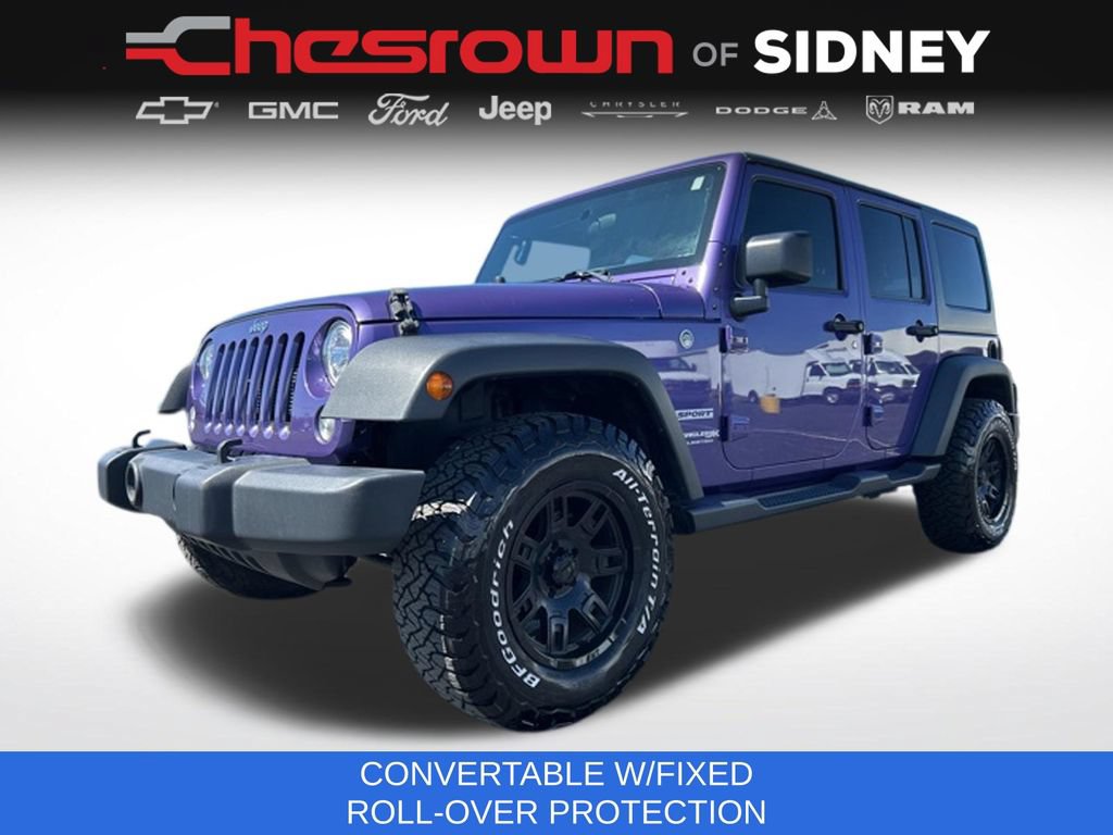 Used 2018 Jeep Wrangler Unlimited Sport w/ Connectivity Group AWD/4WD image 9
