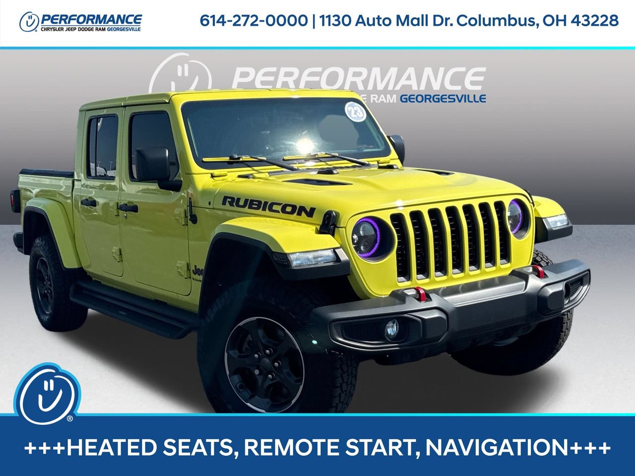 Used 2023 Jeep Gladiator Rubicon w/ Cold Weather Group AWD/4WD video 1