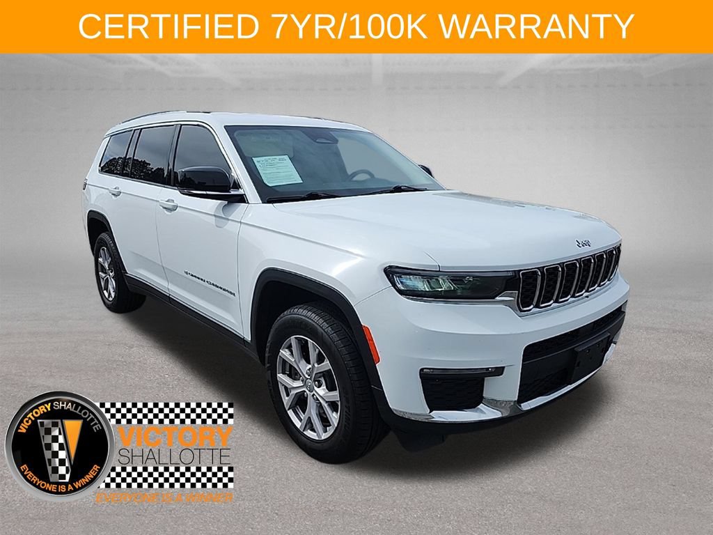 Certified 2021 Jeep Grand Cherokee L Limited AWD/4WD image 1
