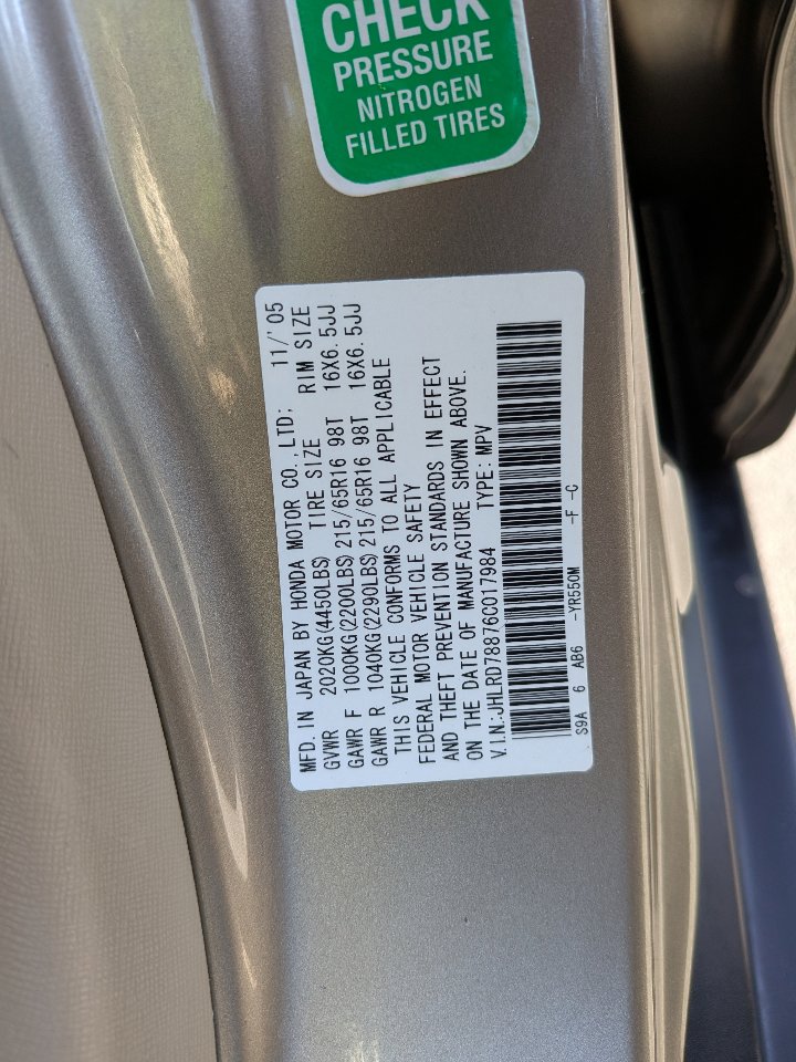 Used 2006 Honda CR-V EX image 25