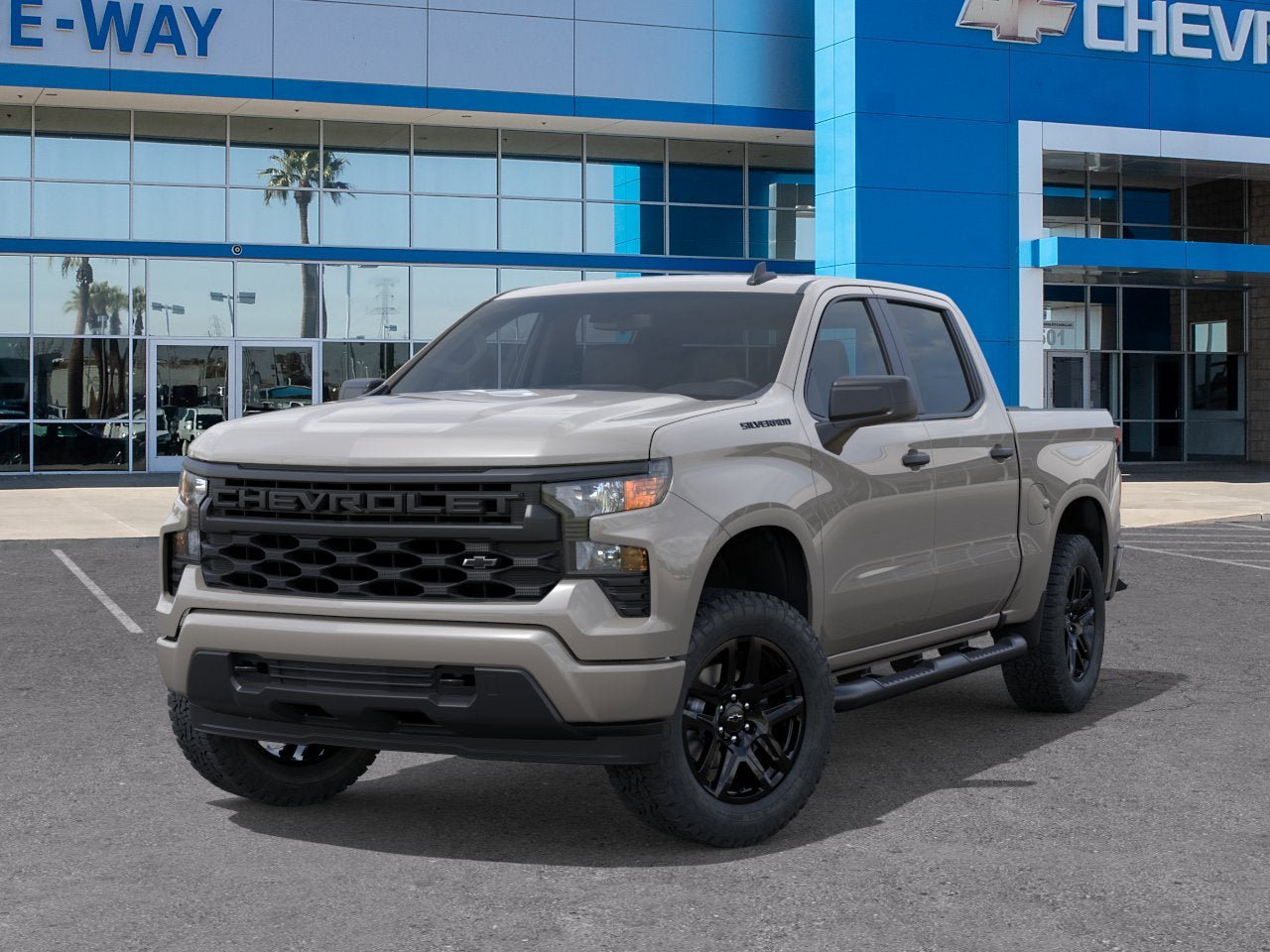 New 2026 Chevrolet Silverado 1500 Custom w/ Turbomax Blackout Package RWD image 6