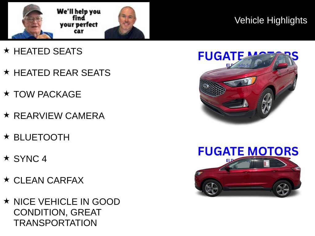 Used 2023 Ford Edge SEL w/ Convenience Package AWD/4WD image 9