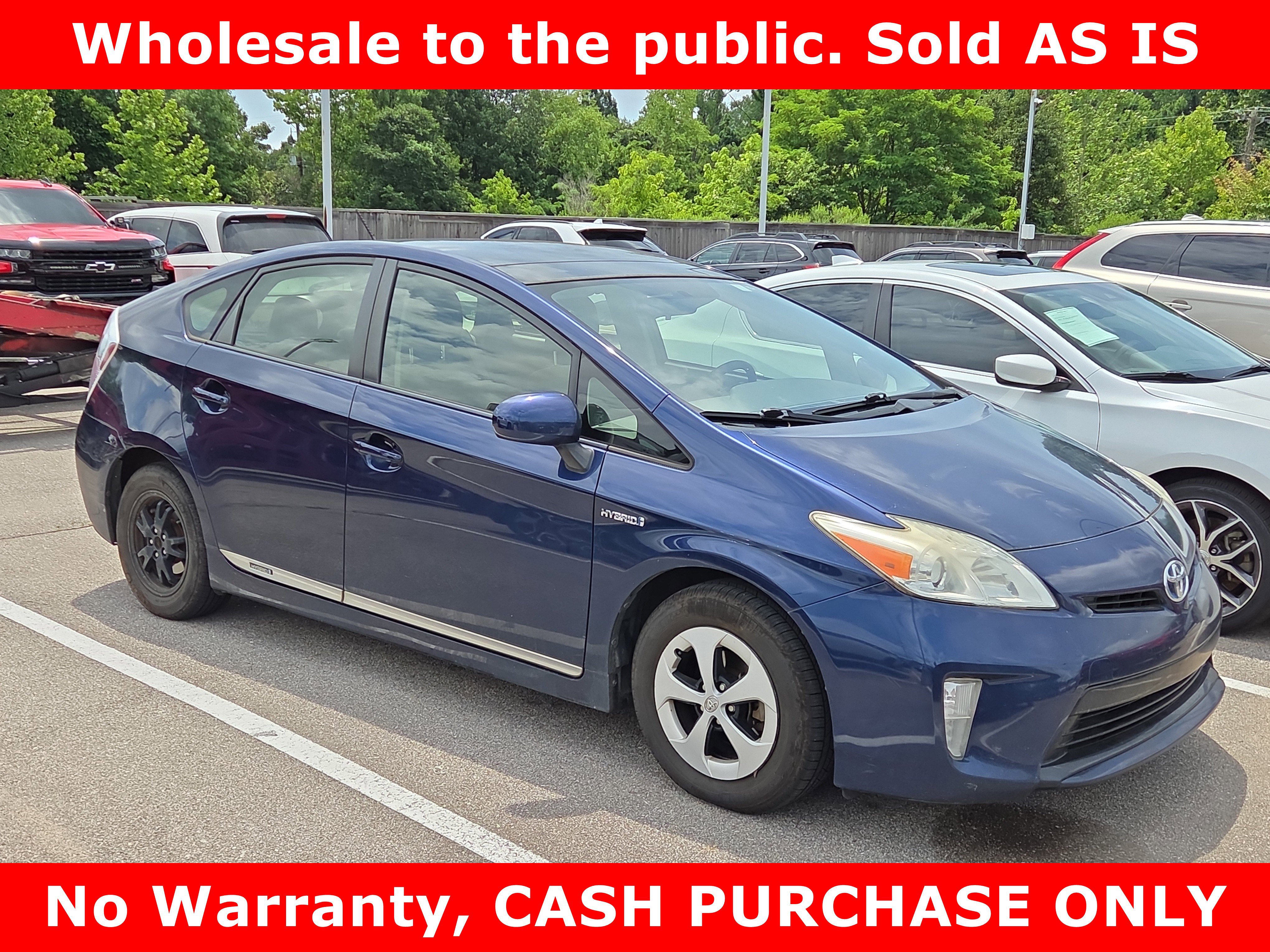 Used 2014 Toyota Prius Three w/ Solar Roof Package FWD image 1