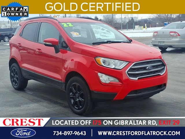 Certified 2022 Ford EcoSport SE w/ SE Convenience Package image 1