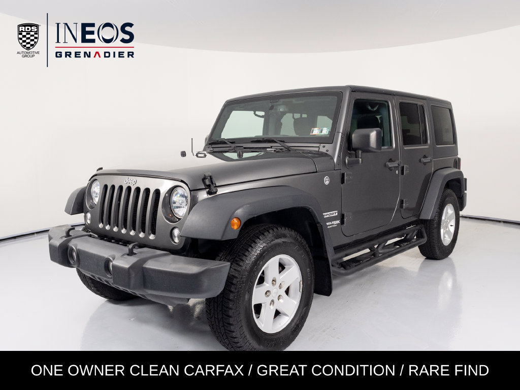 Used 2018 Jeep Wrangler Unlimited Sport S