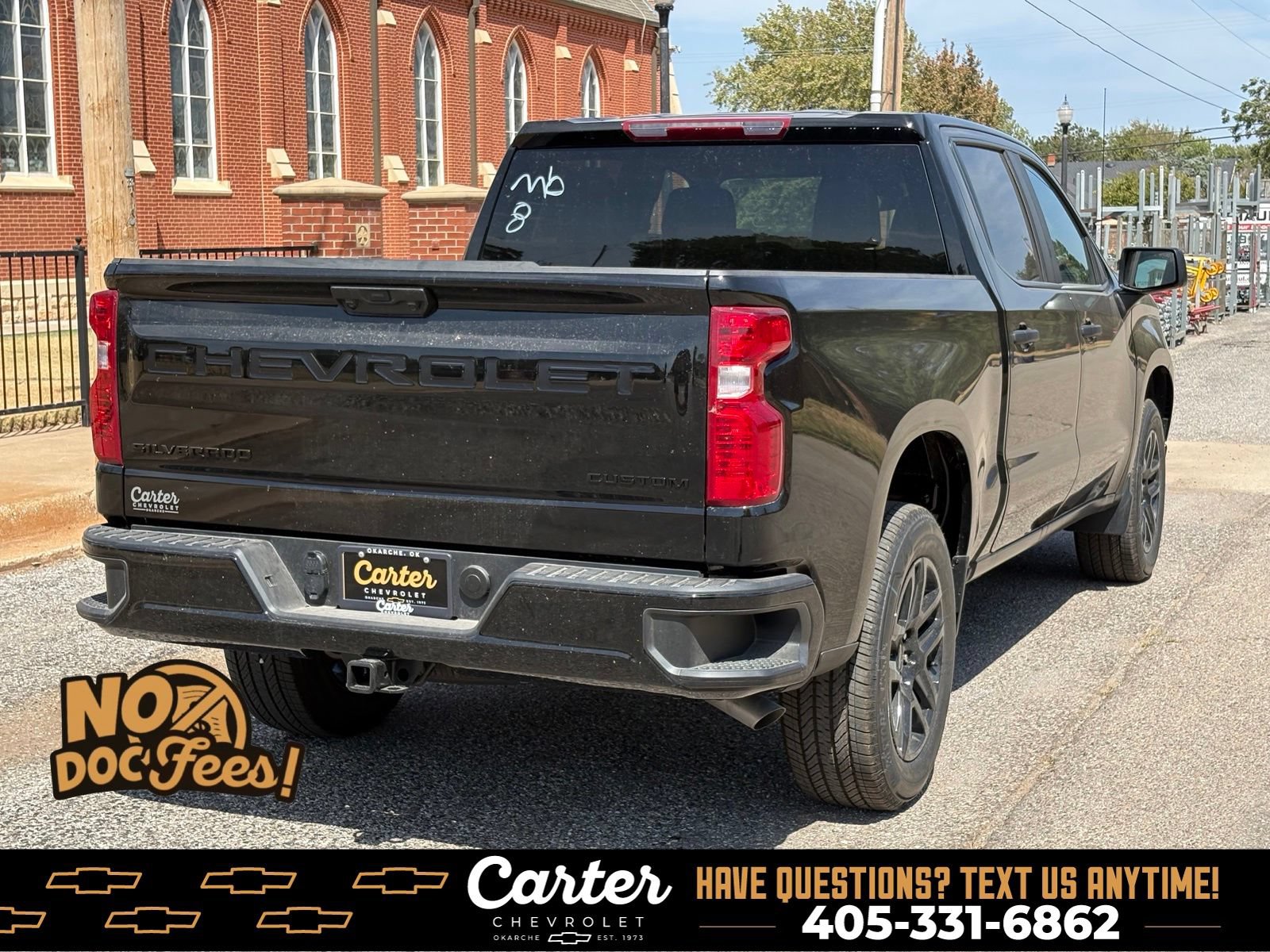 New 2026 Chevrolet Silverado 1500 Custom w/ LPO, Dark Essentials Package RWD image 12