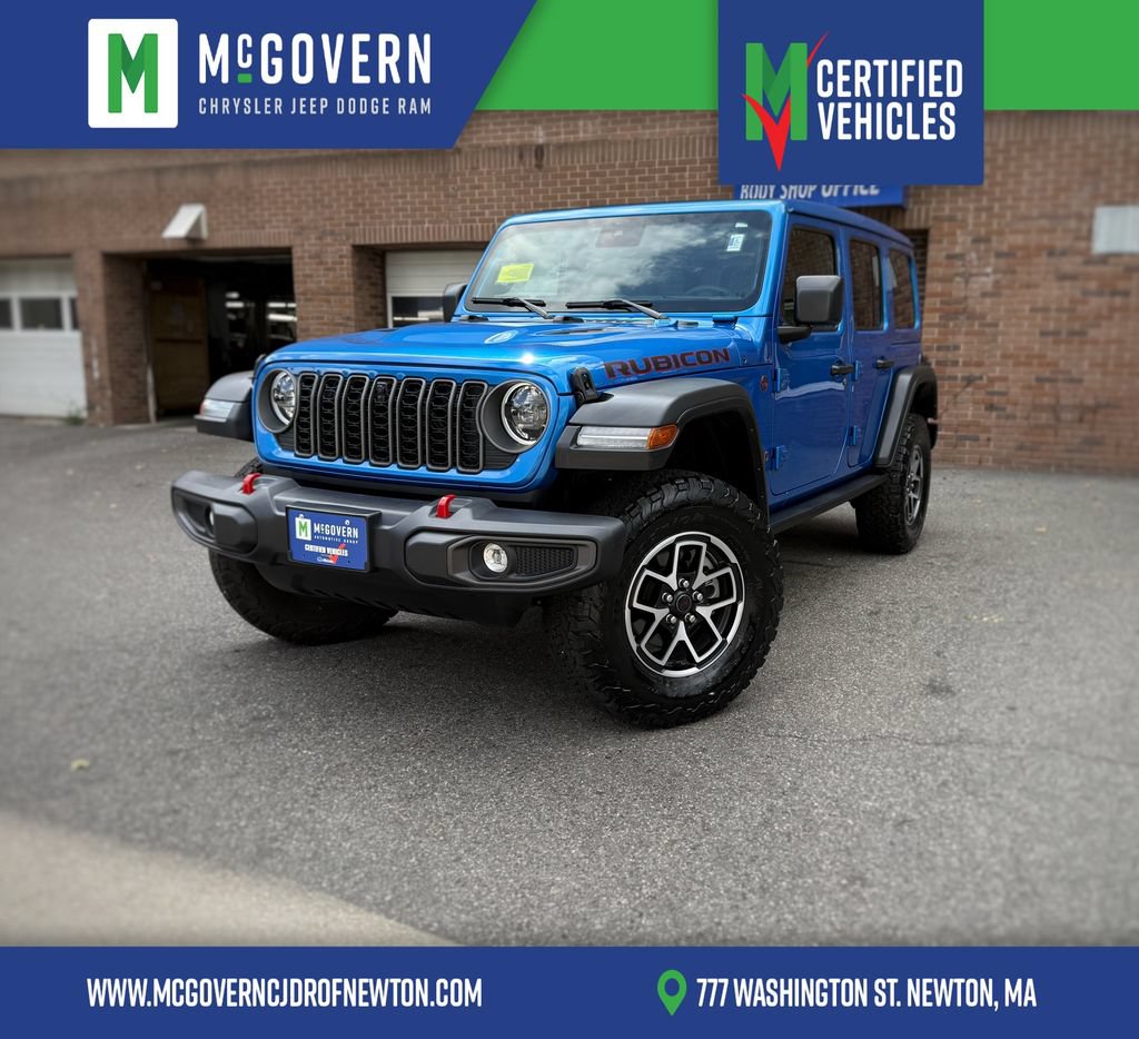 Used 2025 Jeep Wrangler Unlimited Rubicon w/ Safety Group AWD/4WD image 1