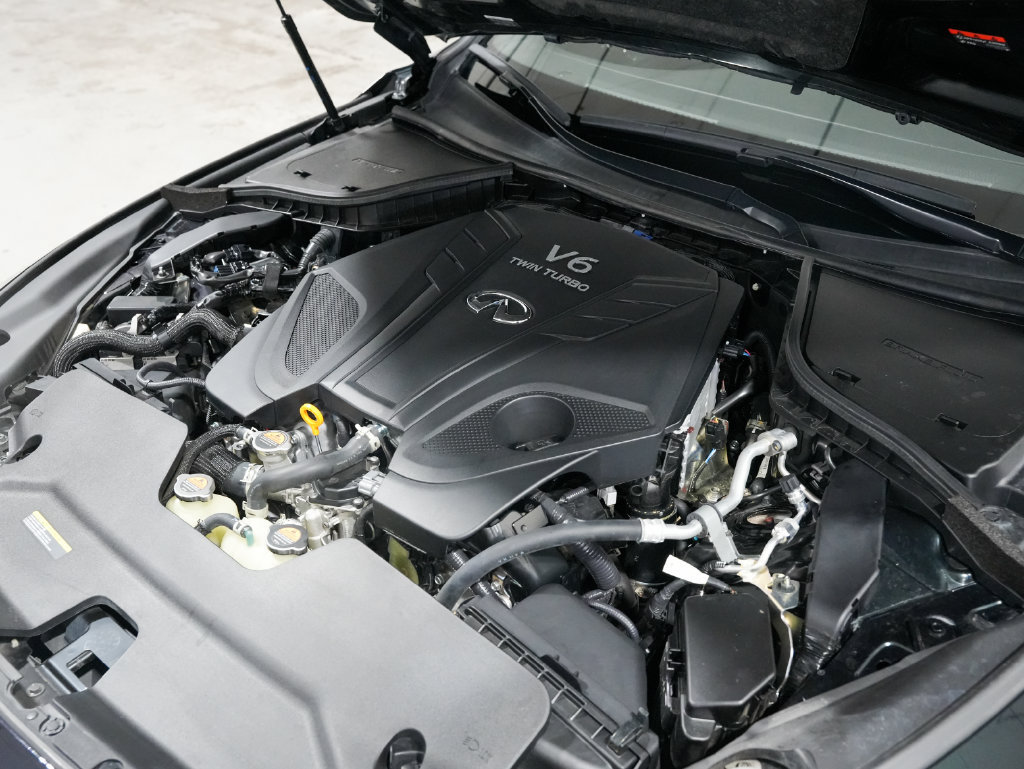 Used 2023 INFINITI Q50 Red Sport 400 w/ Black Opal Edition RWD image 42
