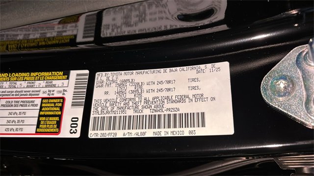 New 2026 Toyota Tacoma SR5 image 34