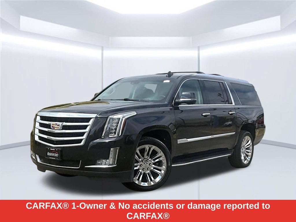 Used 2019 Cadillac Escalade ESV Premium Luxury w/ LPO, Escalade Noir Package AWD/4WD image 2