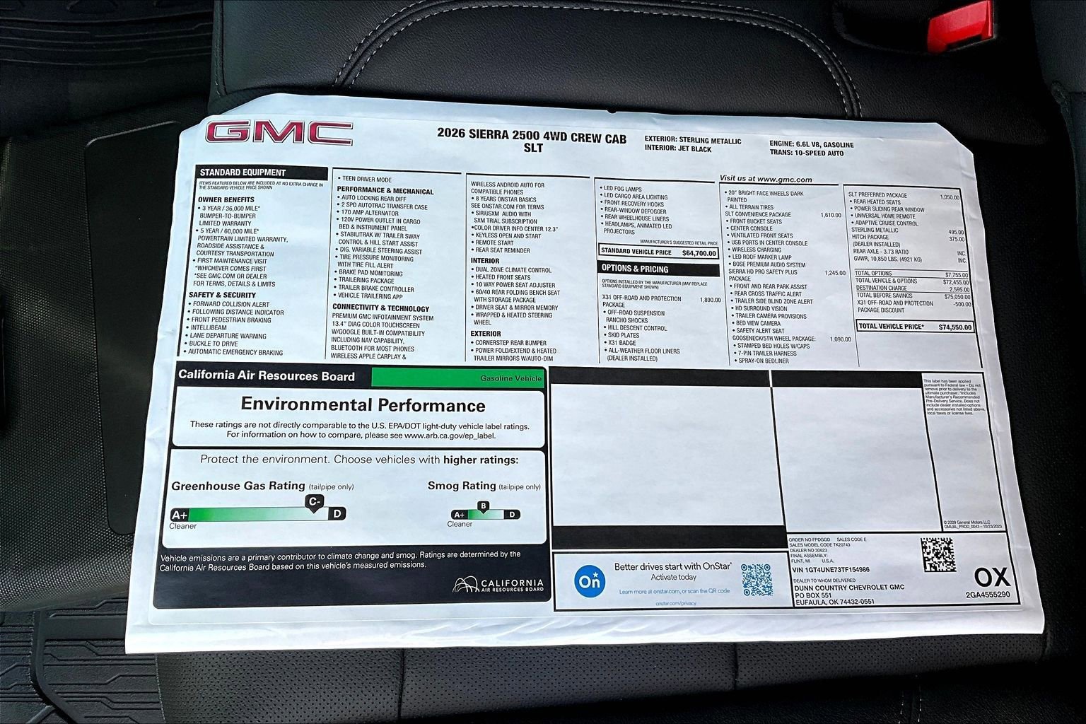 New 2026 GMC Sierra 2500 SLT image 14