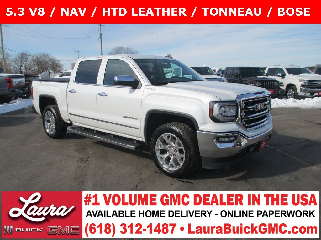 Used 2018 GMC Sierra 1500 SLT w/ SLT Premium Package image 1