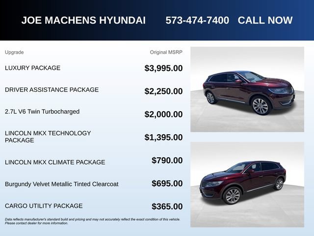 Used 2018 Lincoln MKX Reserve w/ Luxury Package AWD/4WD image 5